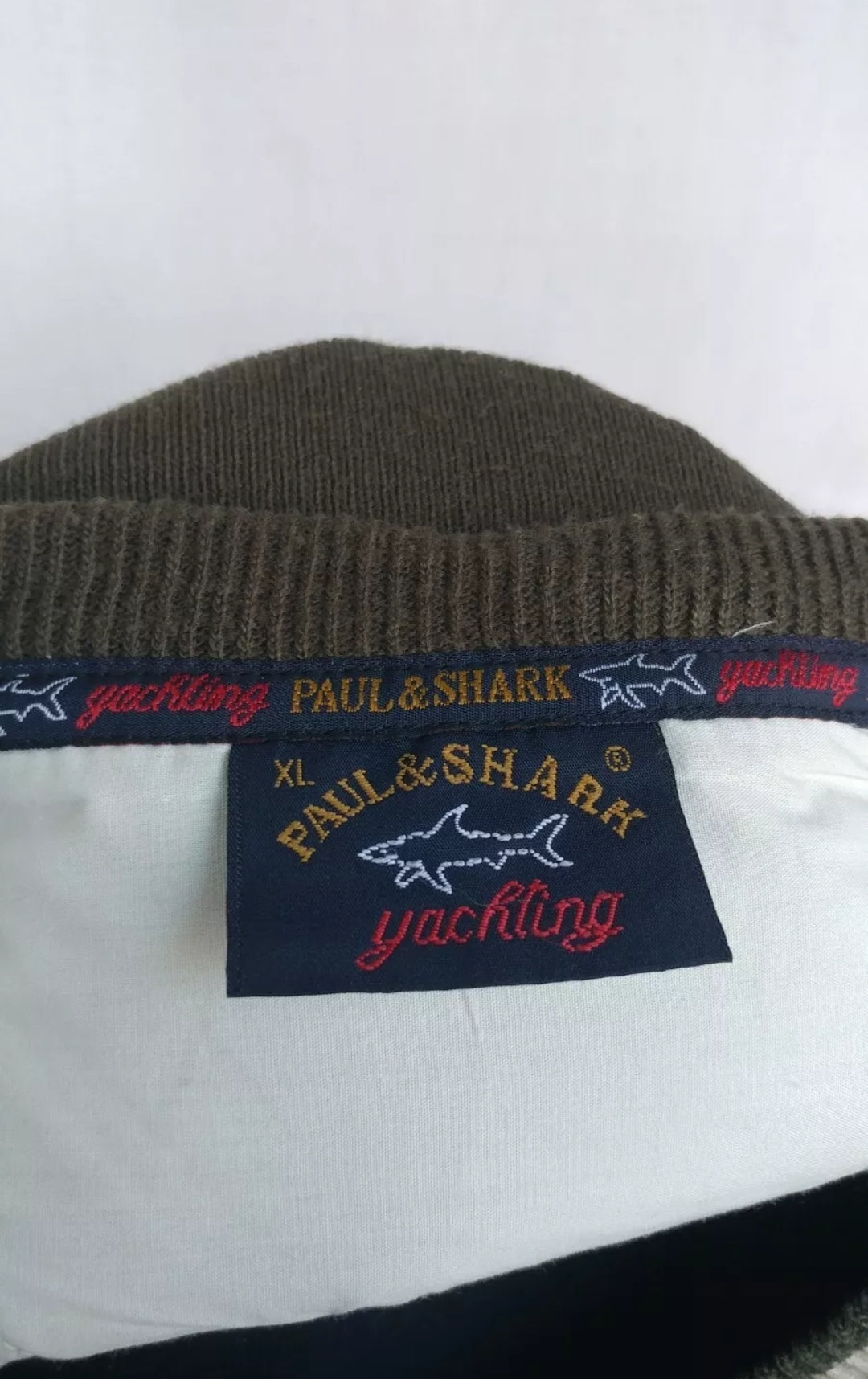 Paul & Shark Yachting Wool/Acrylic Striped Sweater Mens XL