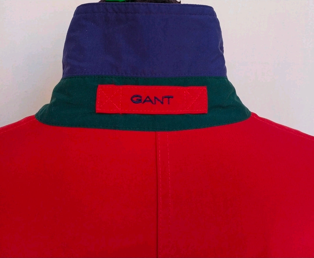 Vintage Gant US Open Golf Zip/Snap Jacket Mens XL