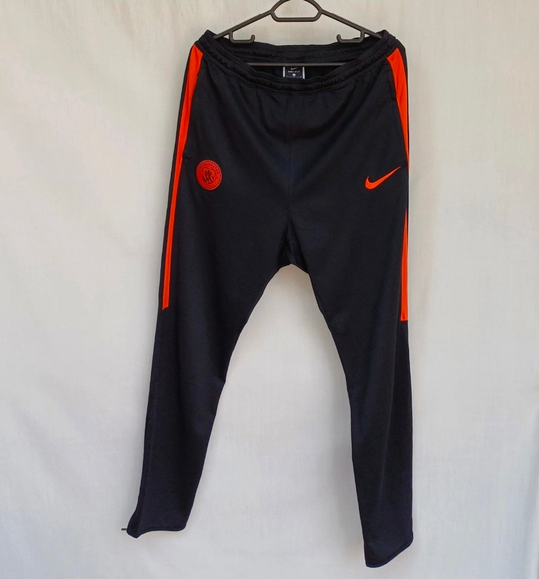 Manchester City 2016/17 Nike Training Track Pants Warm Up Trousers Mens L