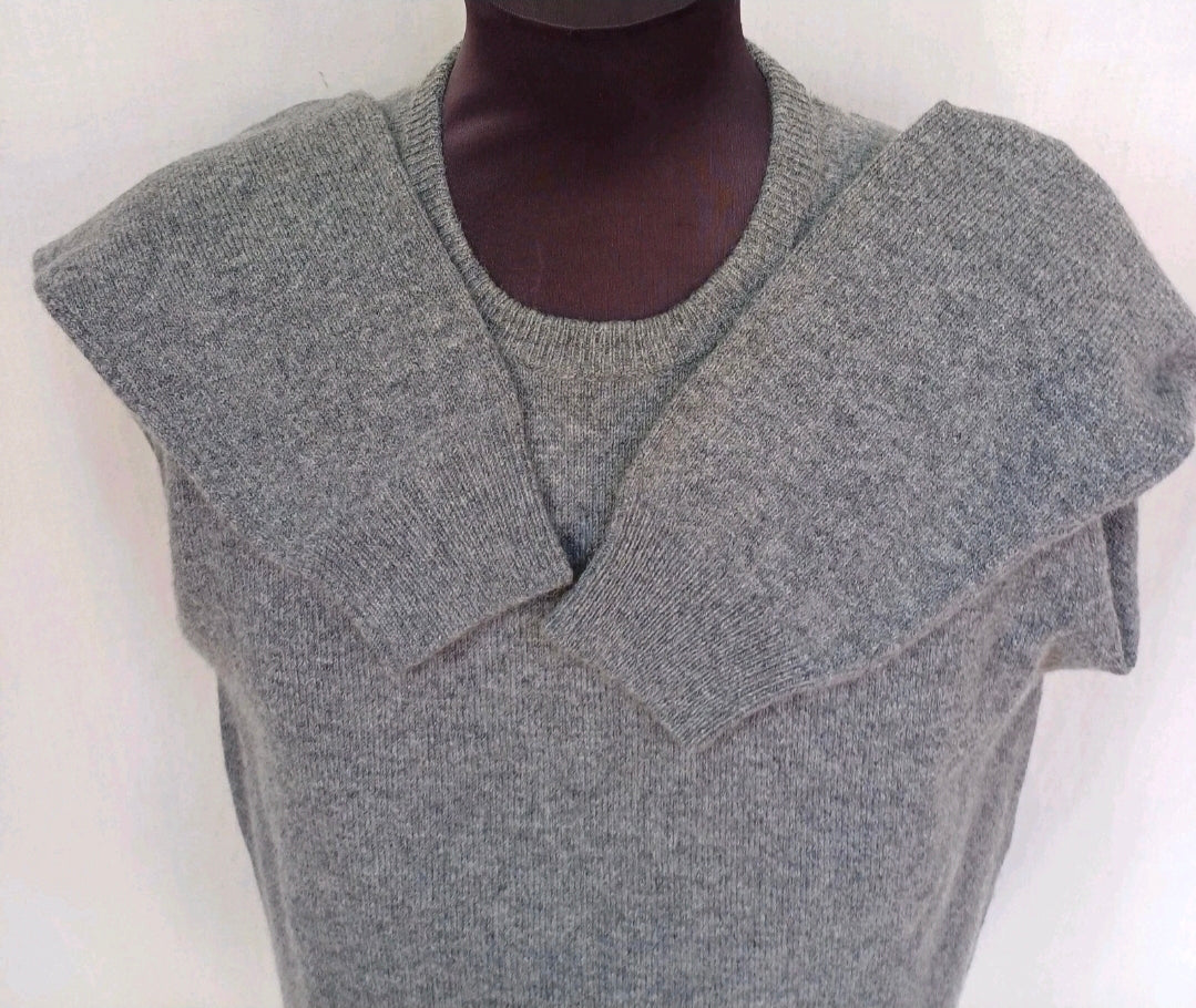 Alan Paine Lambswool Crew Neck Pullover Sweater EU 52/Mens L