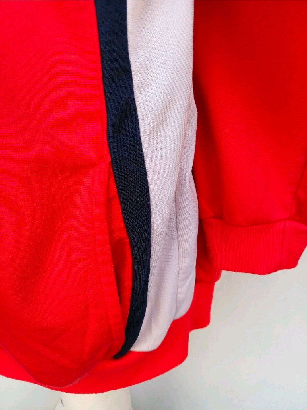 Vintage 90s Hummel Full Zip Track Top Jacket Mens L Oversized