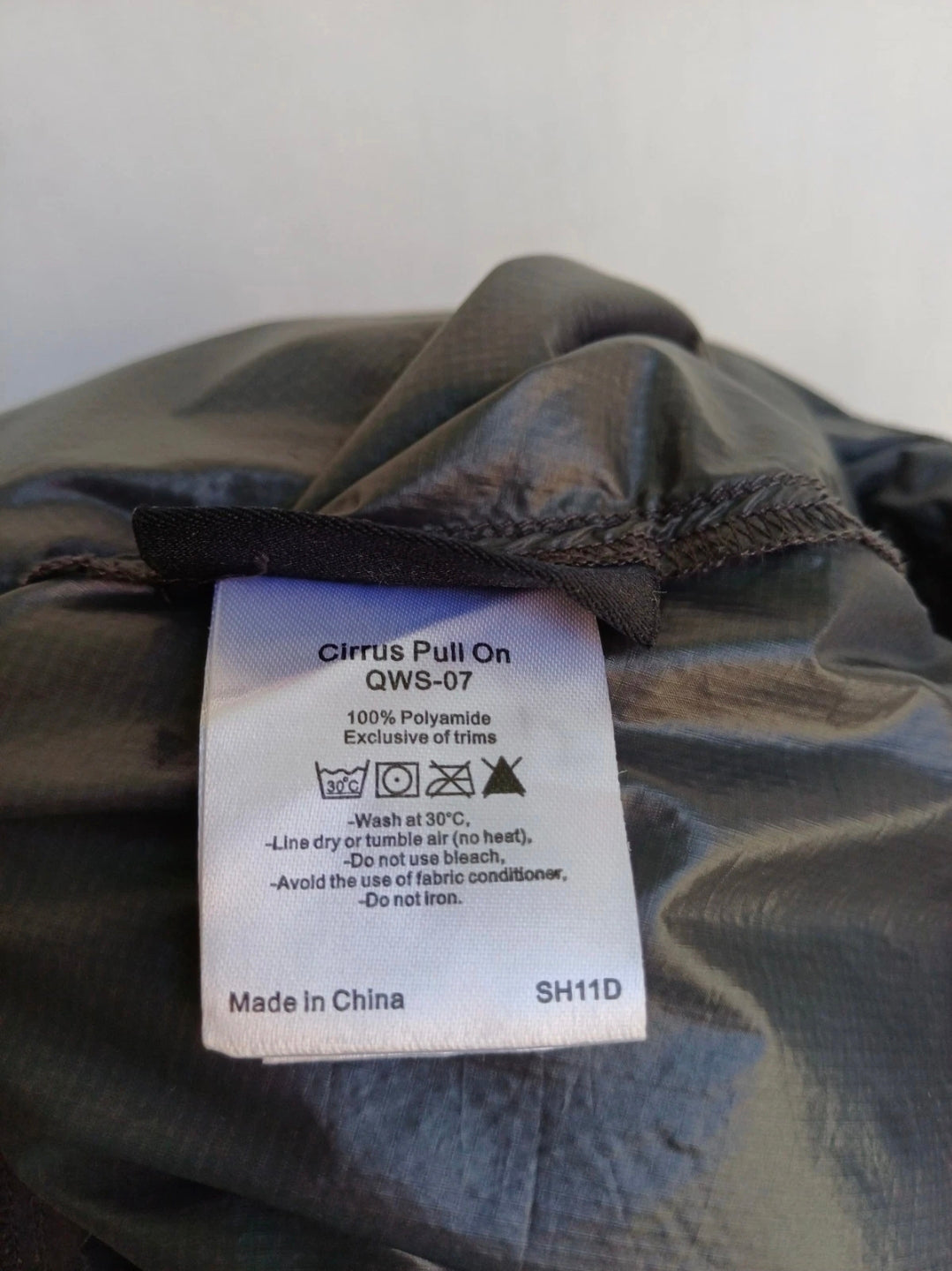 Rab Cirrus Pull-On Zip Quantum Pertex Nylon Jacket Size 54/Mens L