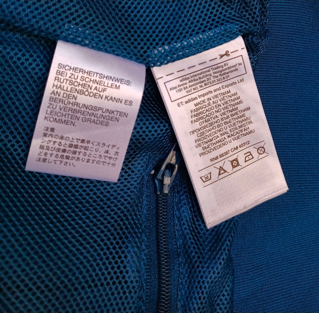 Juventus 2017/18 Adidas Pre-Match/presentation Zip Track Top Jacket Mens M