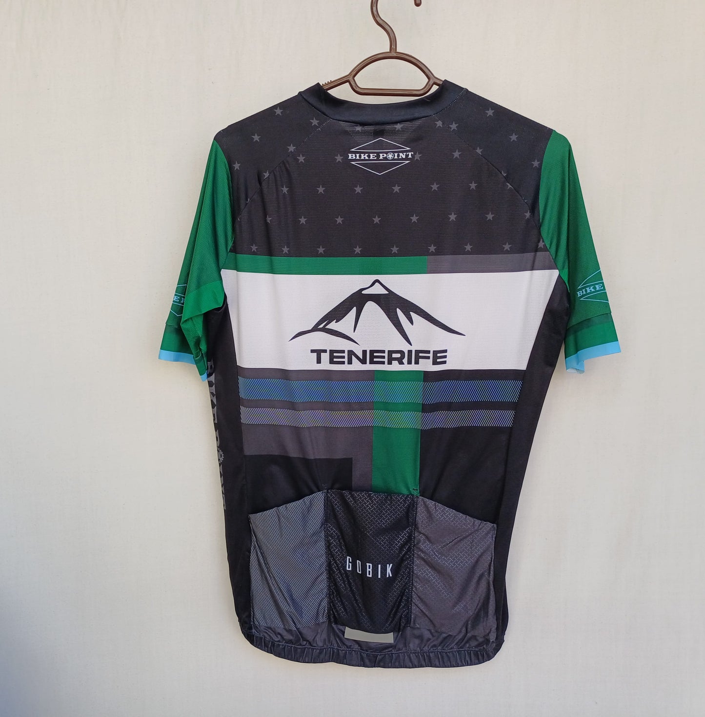 Spain Tenerife Team Gobik CX Pro Short Sleeve Cycling Jersey Mens L