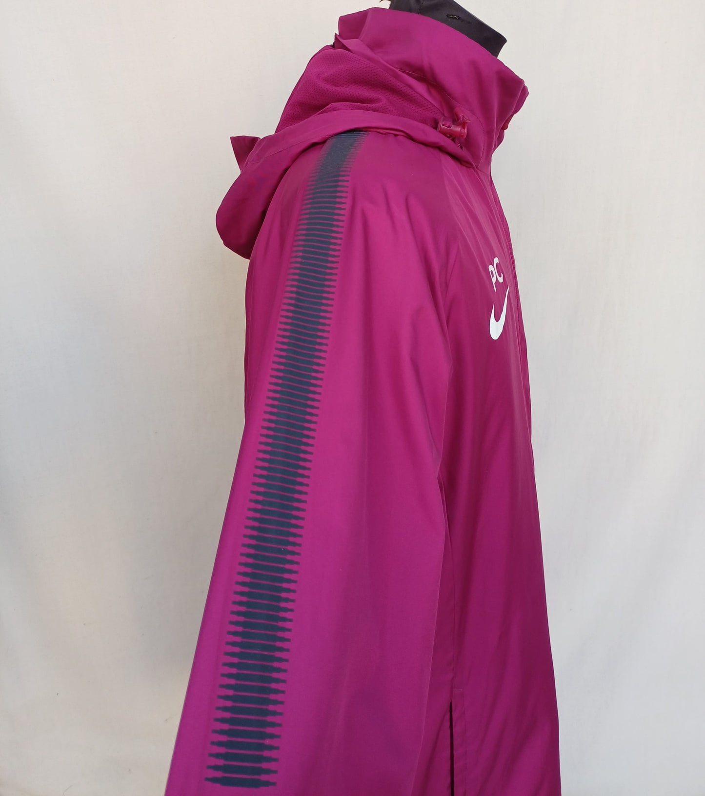 Manchester City 2017/18 Nike Player Issue Hooded Rain Jacket Coat Mens L
