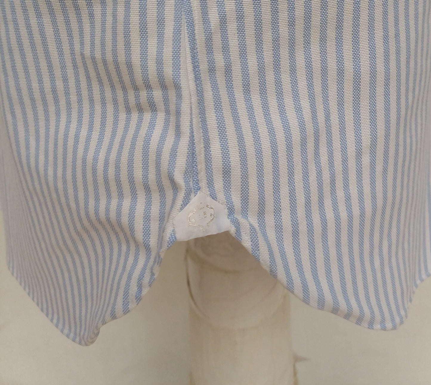 Borrelli Napoli Striped Button-Down Shirt Size 38/15/Mens M