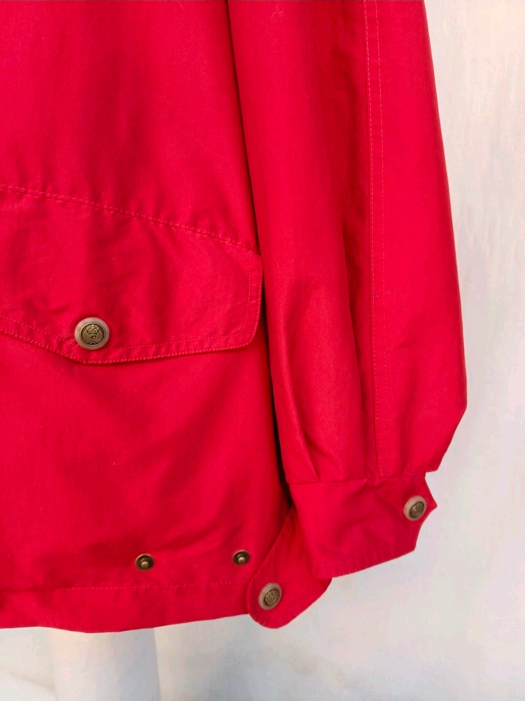 Vintage Gant US Open Golf Zip/Snap Jacket Mens XL