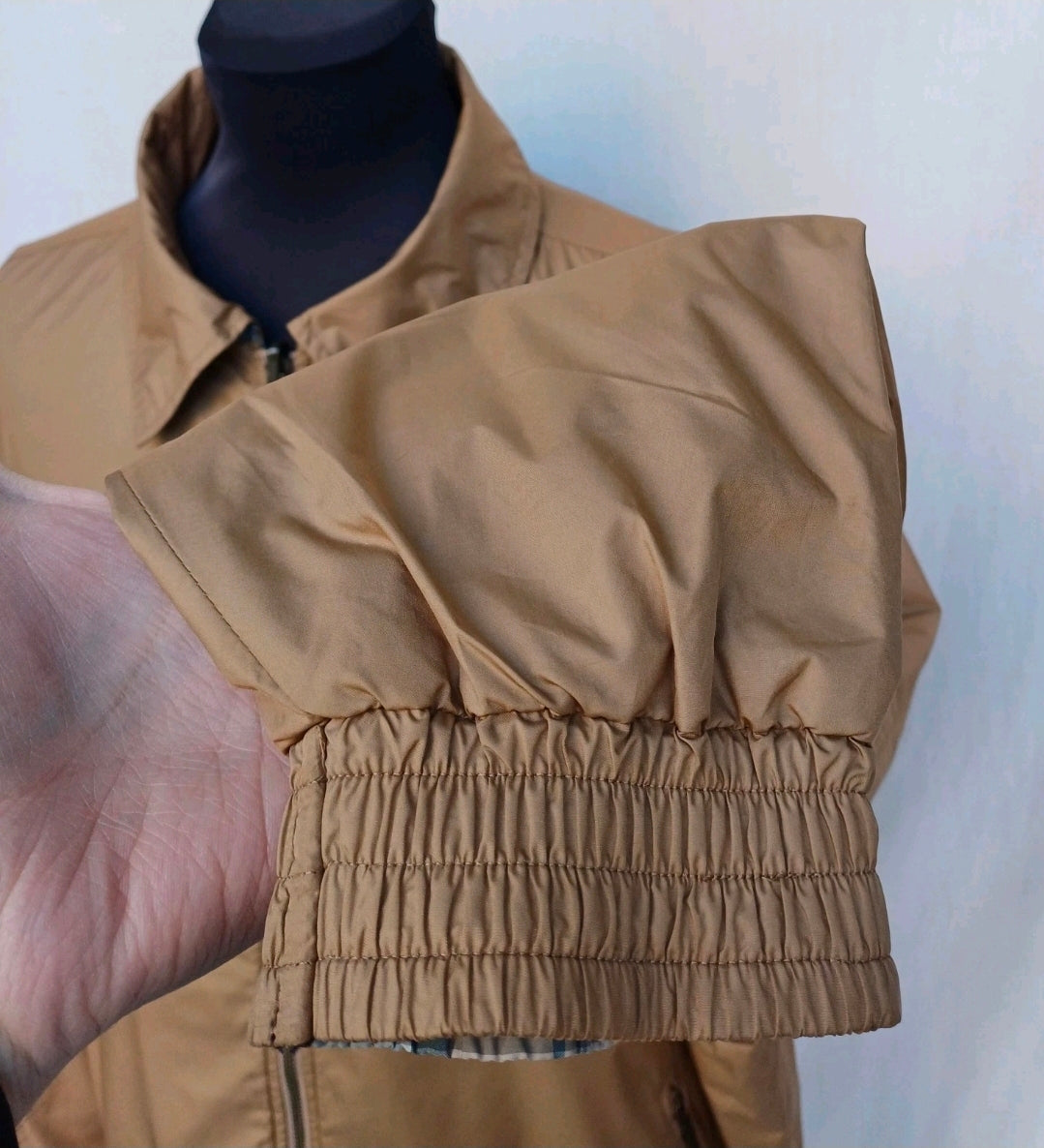 Barbour T533 AYR Reversible Check/Plaid Bomber Jacket Mens 2XL