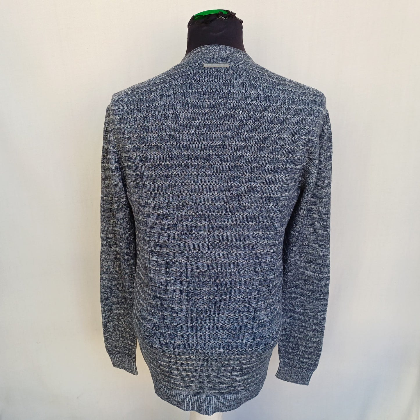 Armani Exchange Linen/Cotton Button Cardigan Sweater Mens S