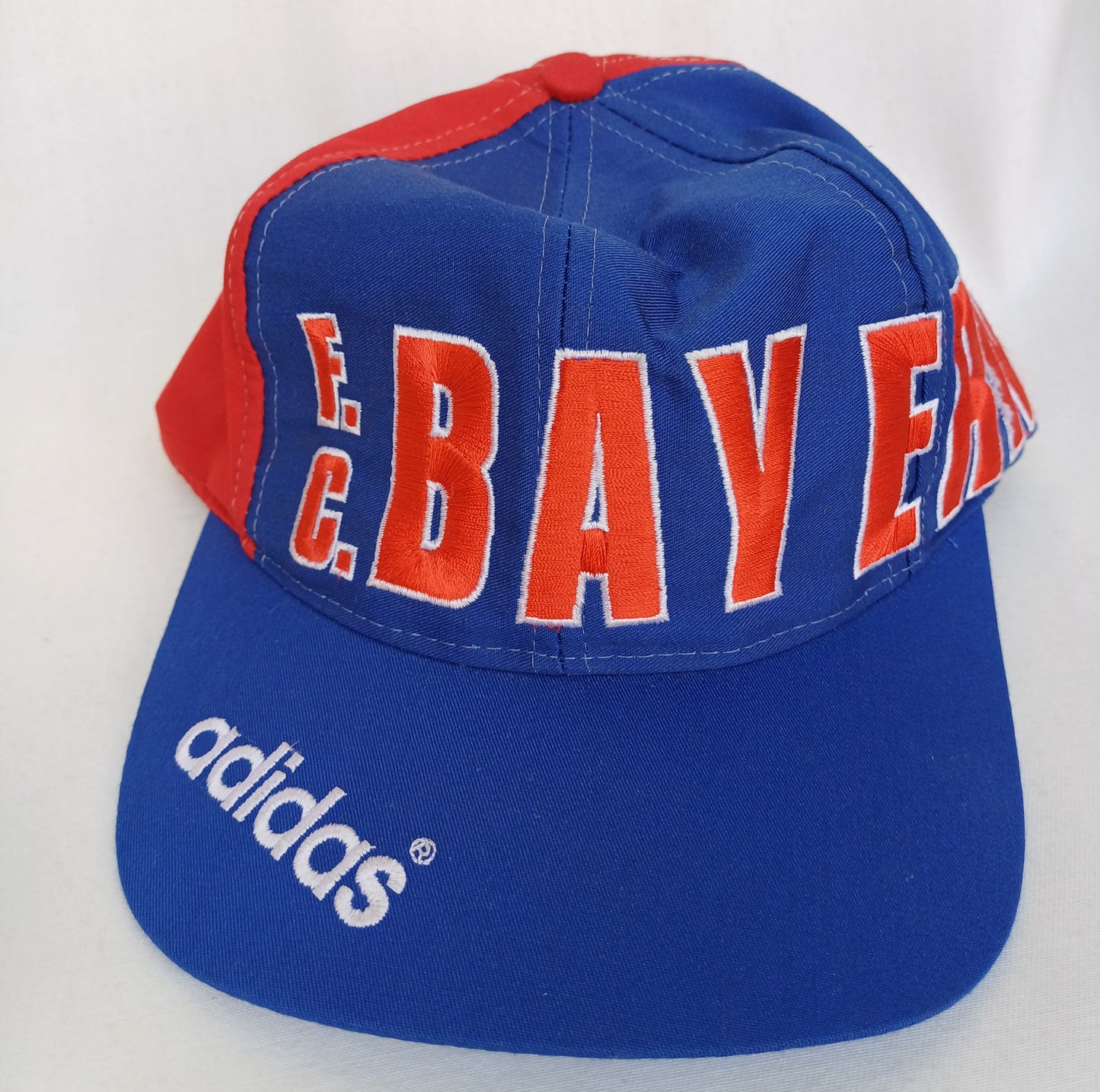 Vintage 90s Bayern Munich Adidas Snapback Hat One Size Adult