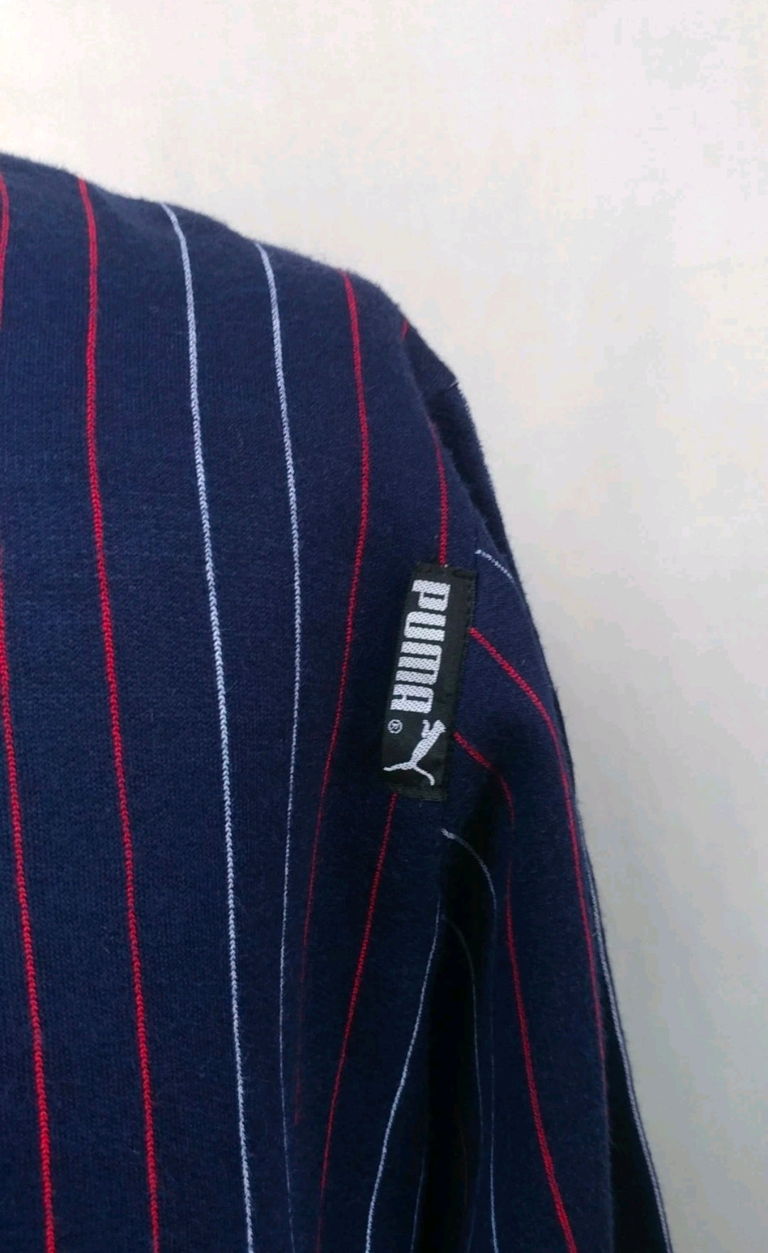 Vintage 80s Crew Neck Training Long Sleeve Pullover Sweater Mens M