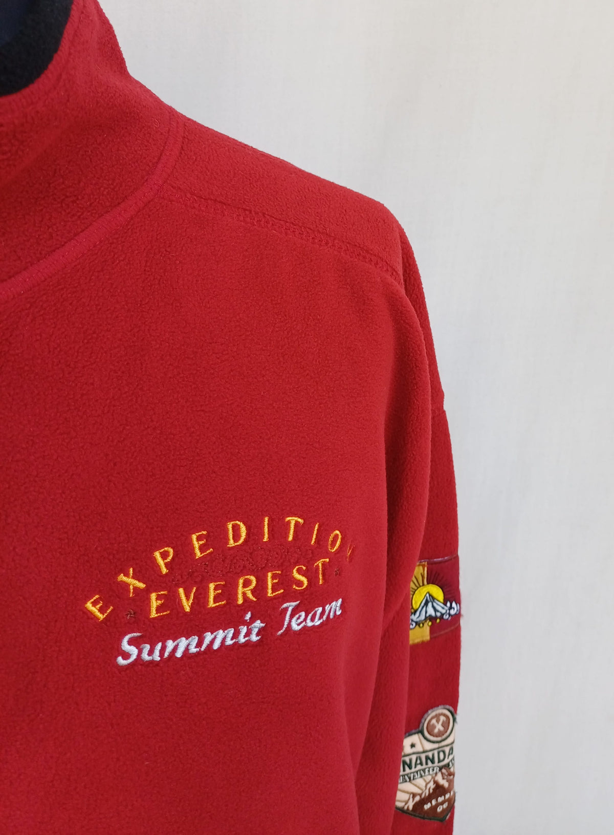 Walt Disney Expedition Everest Summit Team Zip Fleece Jacket Mens XL/2XL