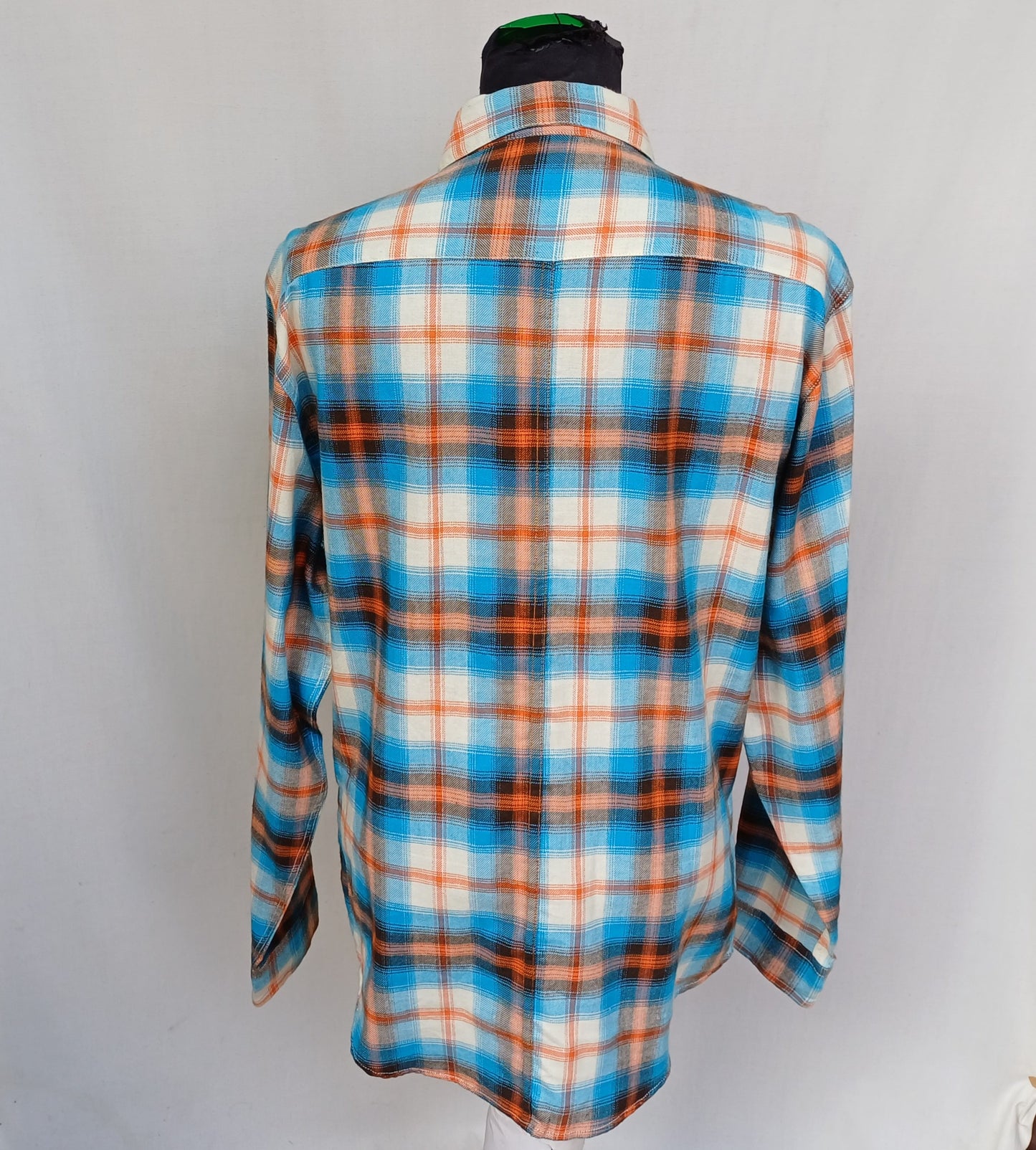 New With Tags Zara Young Checkered Plaid Cotton Button Up Flannel Shirt Mens XL