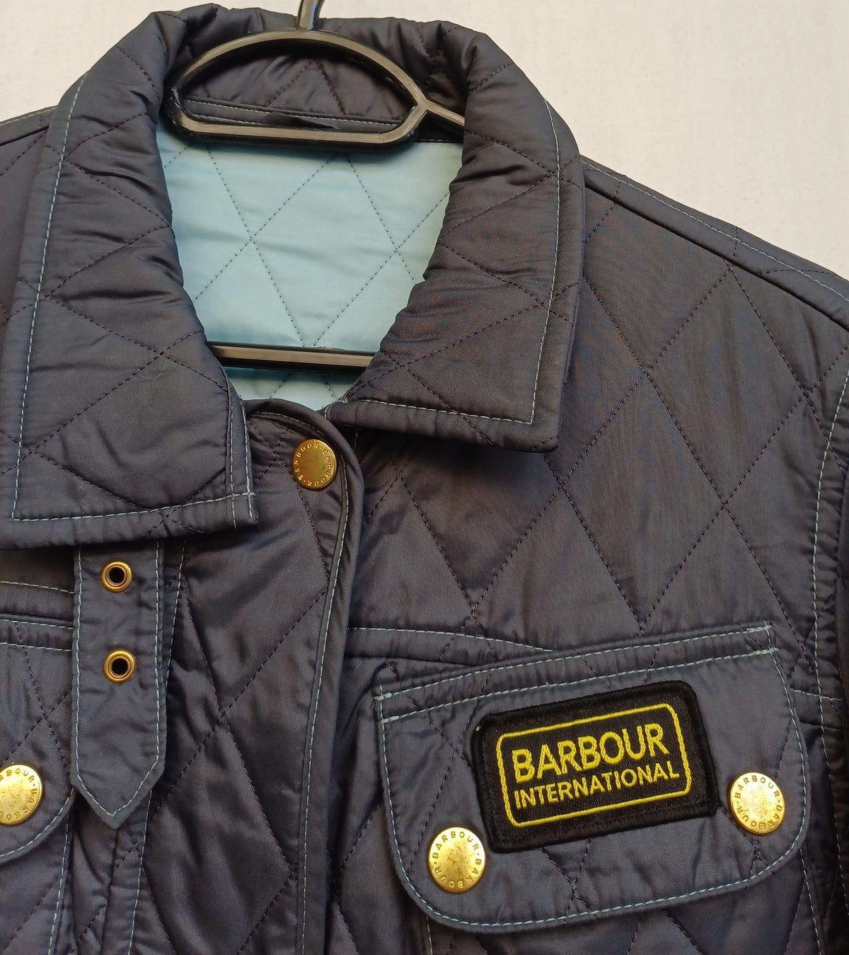 Barbour International Quilted Jacket Size EU 40-42/Large