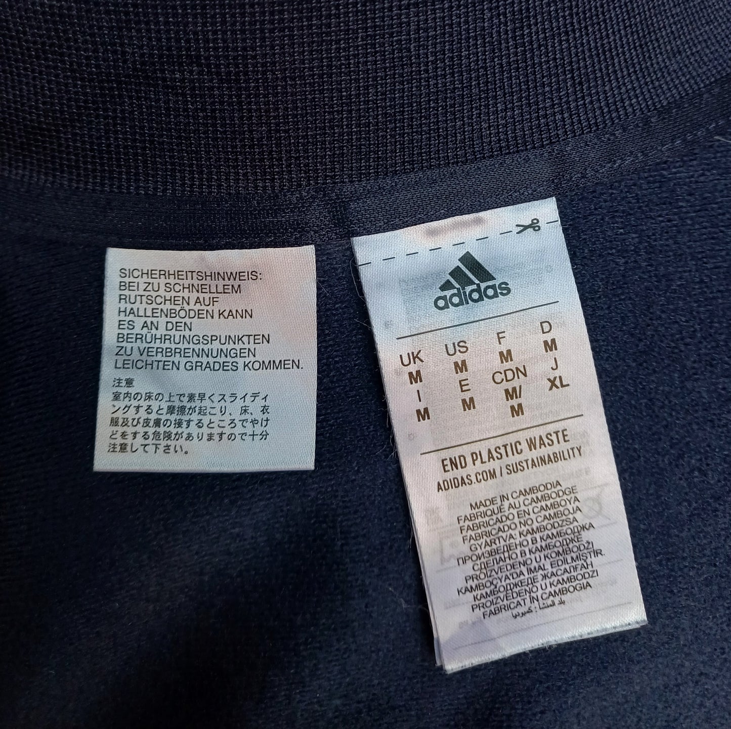 Adidas 2023 Zip Track Top Jacket Mens M