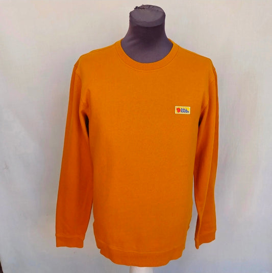 Fjallraven Cotton Crew Neck Vardag Pullover Sweater Jumper Mens M