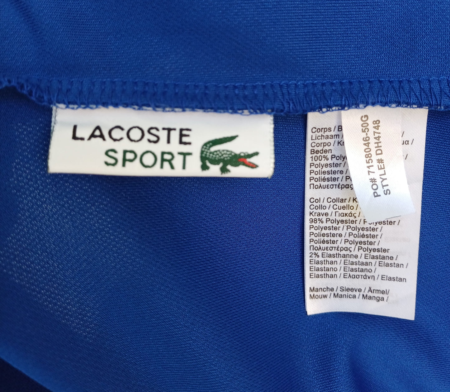 Lacoste Sport Crew Neck Tennis t-shirt Size Mens M