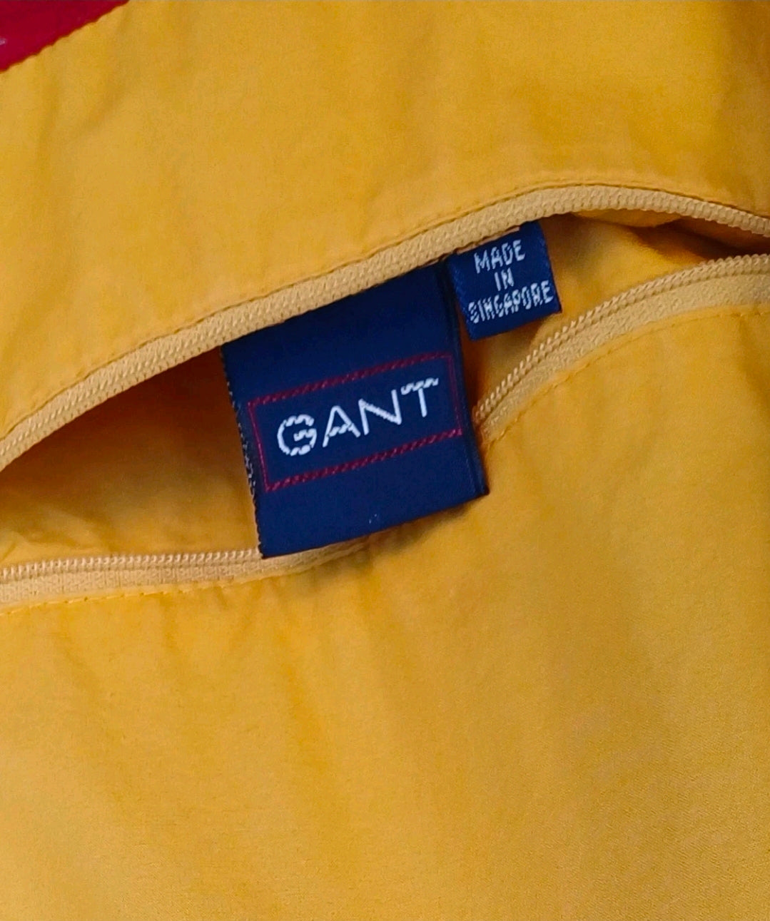 Vintage Gant US Open Golf Zip/Snap Jacket Mens XL