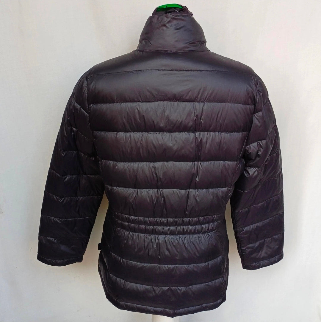 Calvin Klein Premium Duck Down Womens Lightweight Packable Puffer Jacket Size XL