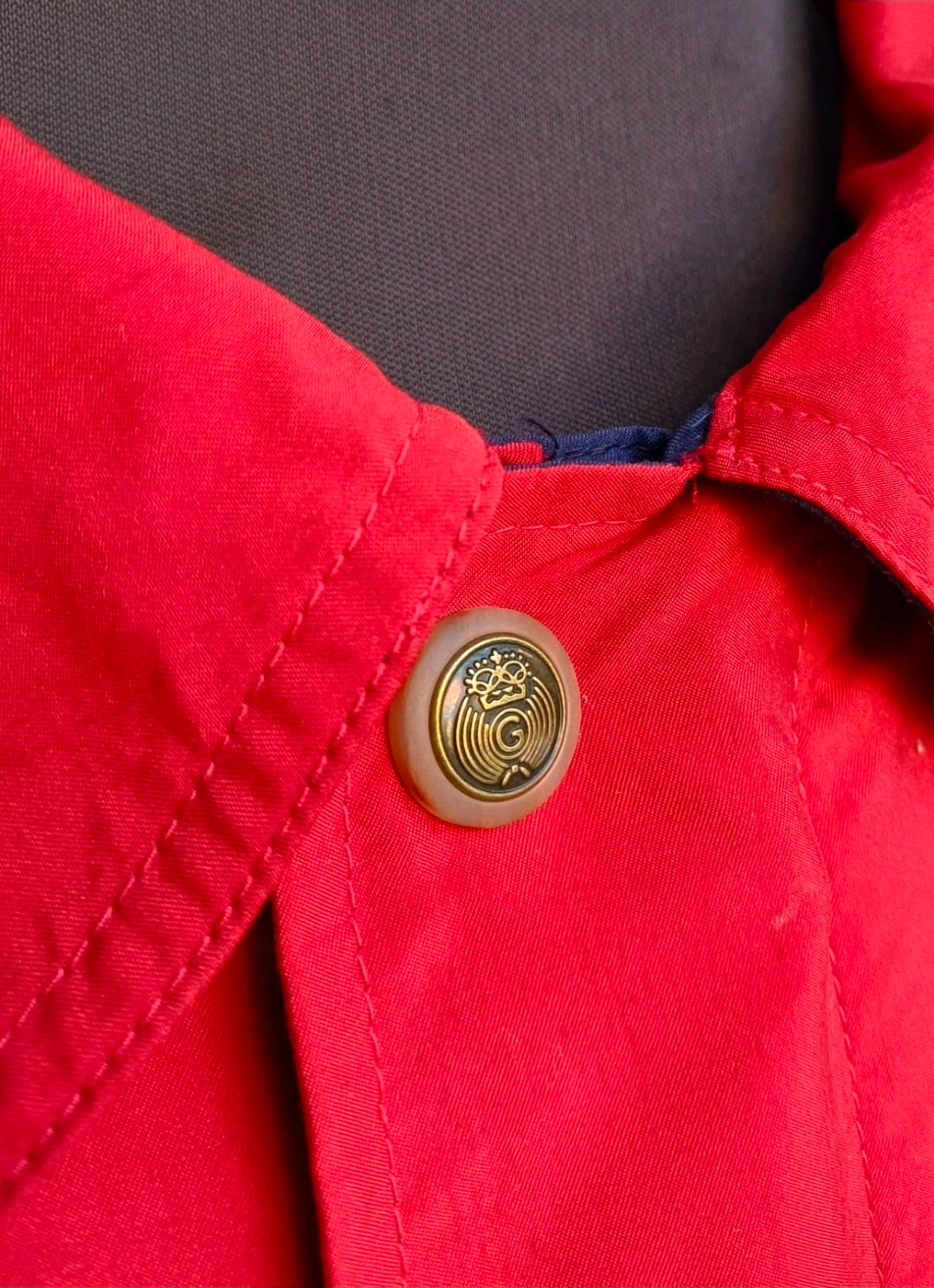 Vintage Gant US Open Golf Zip/Snap Jacket Mens XL