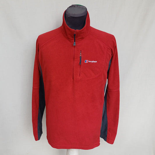 Berghaus Zip Fleece Pullover Mens L