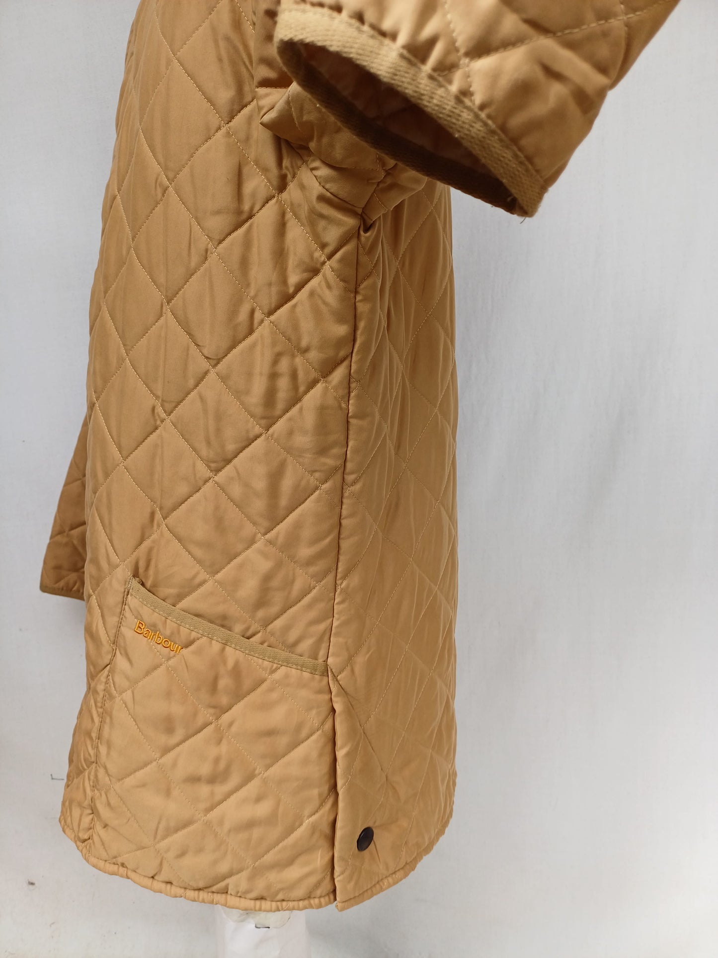 Barbour Eskdale Quilted Snap Padded Jacket Mens S