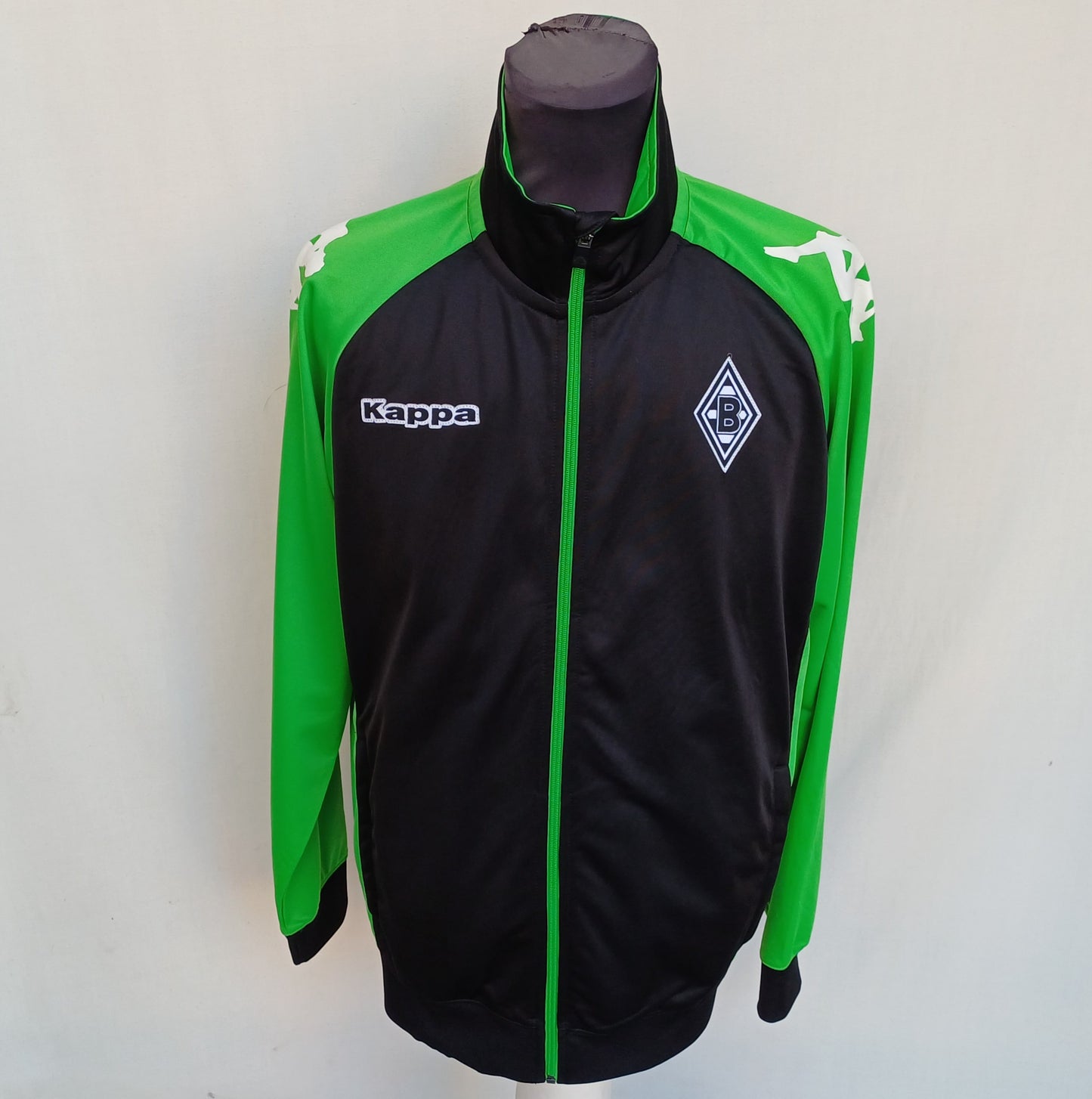 Borussia Monchengladbach Kappa Zip Track Top Jacket Mens L