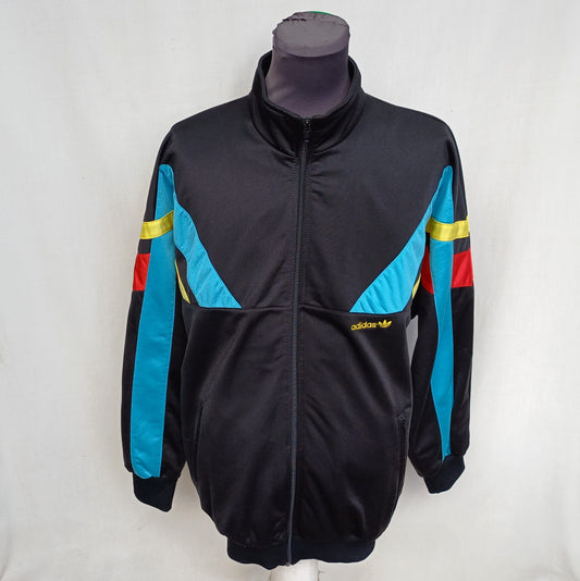 Vintage 90s Adidas Color Block Full Zip Track Top Jacket Mens XL