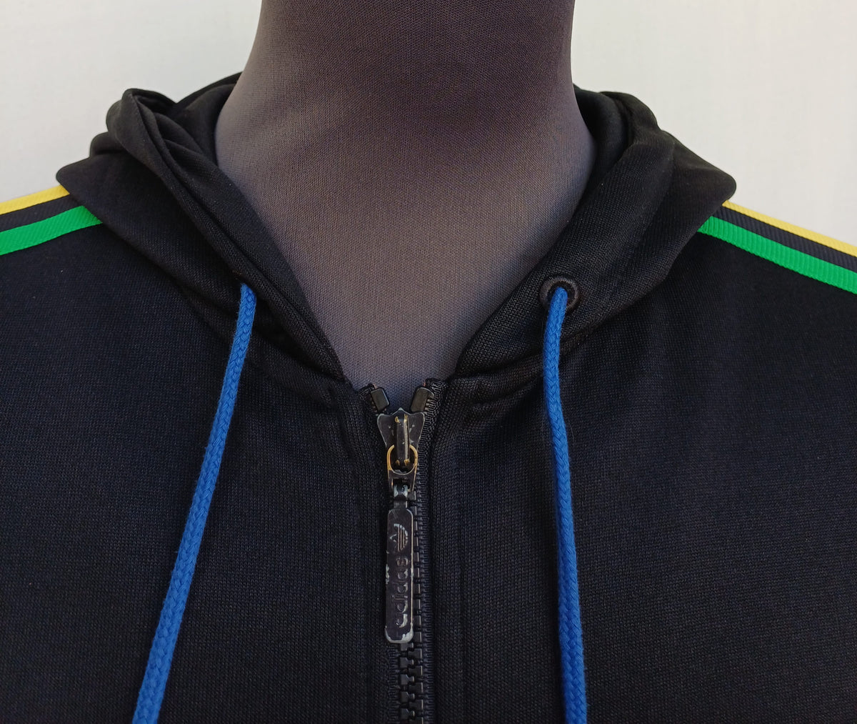 Adidas Originals Grun Rasta Track Hooded Jacket Mens M