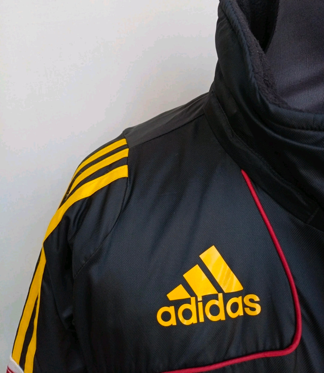 Galatasaray 2008/09 Adidas Bench Coat Long Padded Jacket Mens L