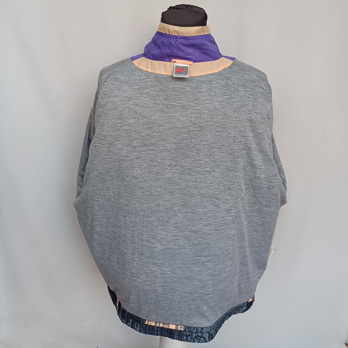 Vintage 90s Nike Maximal Power Windbreaker Track Top Jacket Mens L