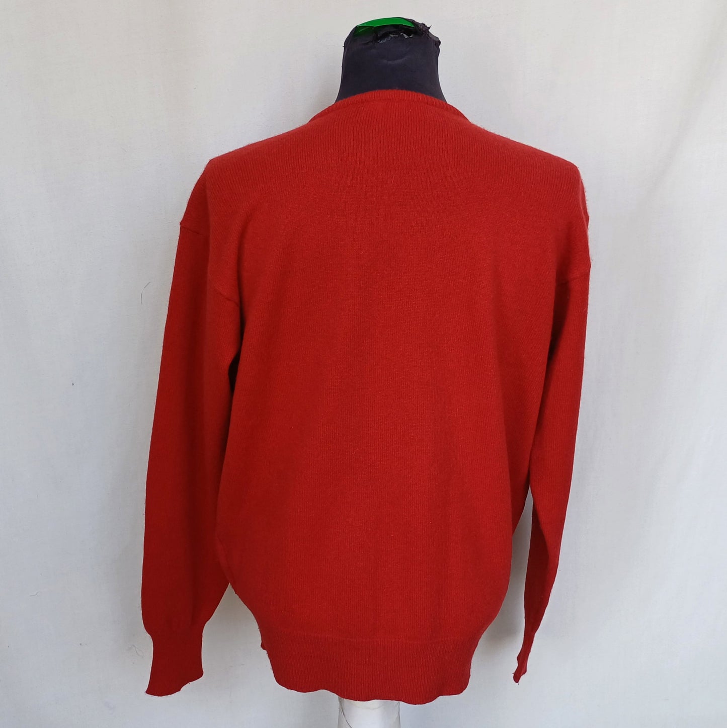 Polo Ralph Lauren 100% Lambswool Crew Neck Sweater Mens L