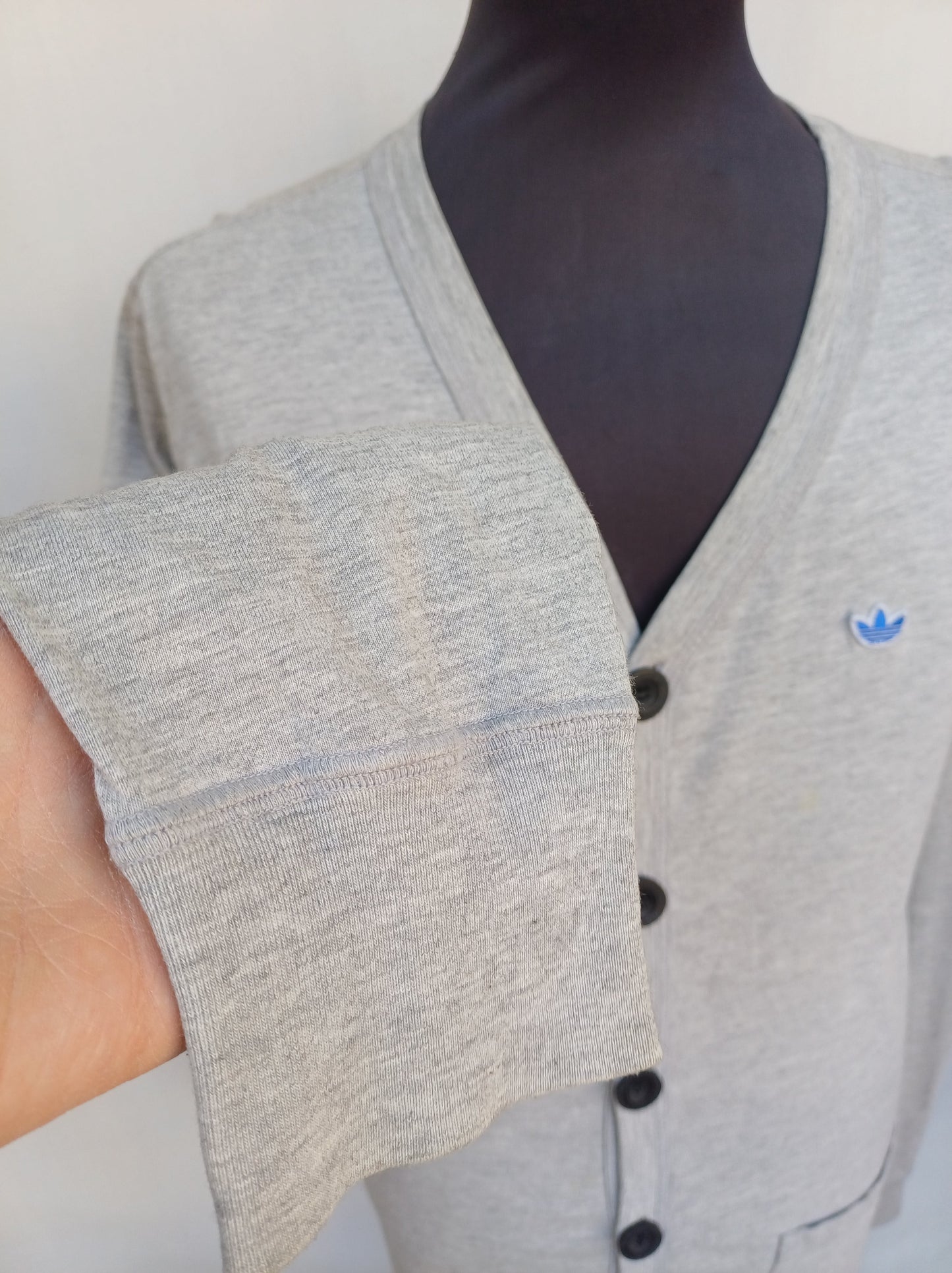 Adidas Originals Button Cardigan Sweater Mens L