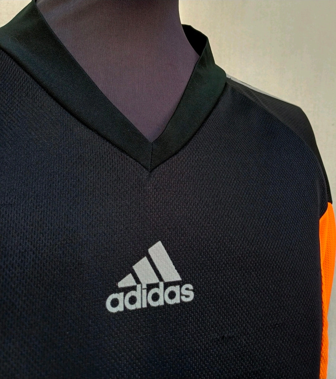 Vintage 90s Adidas Padded Elbows Goalkeeper Template Shirt GK Jersey Mens L