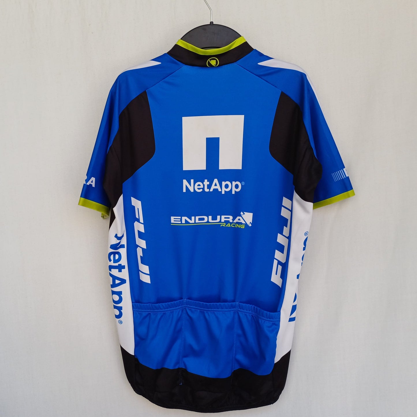 NetApp Team Endura Full Zip Cycling Jersey Mens S