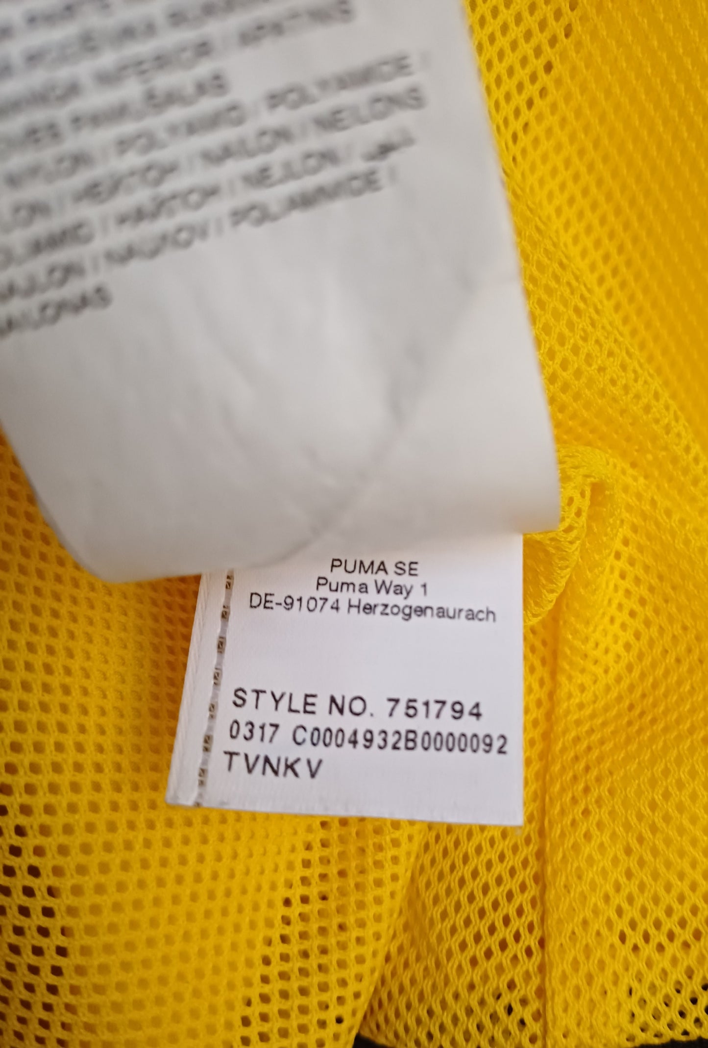 Borussia Dortmund 2017/18 Puma Training Top Jacket Mens 2XL