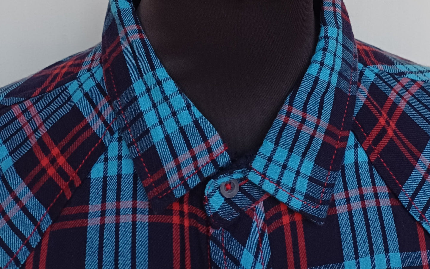 New With Tags Zara Young Checkered Plaid Cotton Button Up Flannel Shirt Mens L