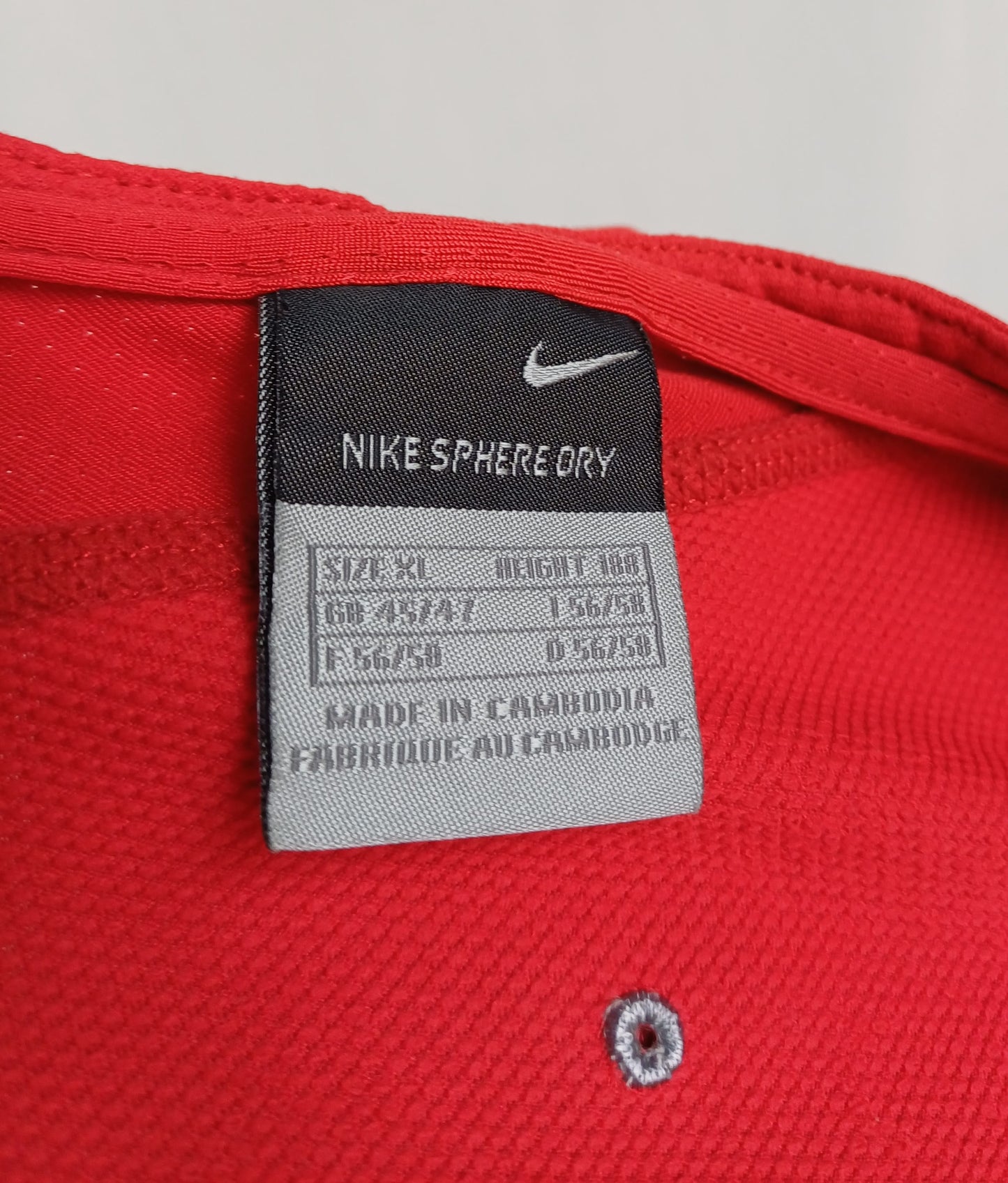 Vintage Nike Sphere Dry Zip Running Shirt Mens XL