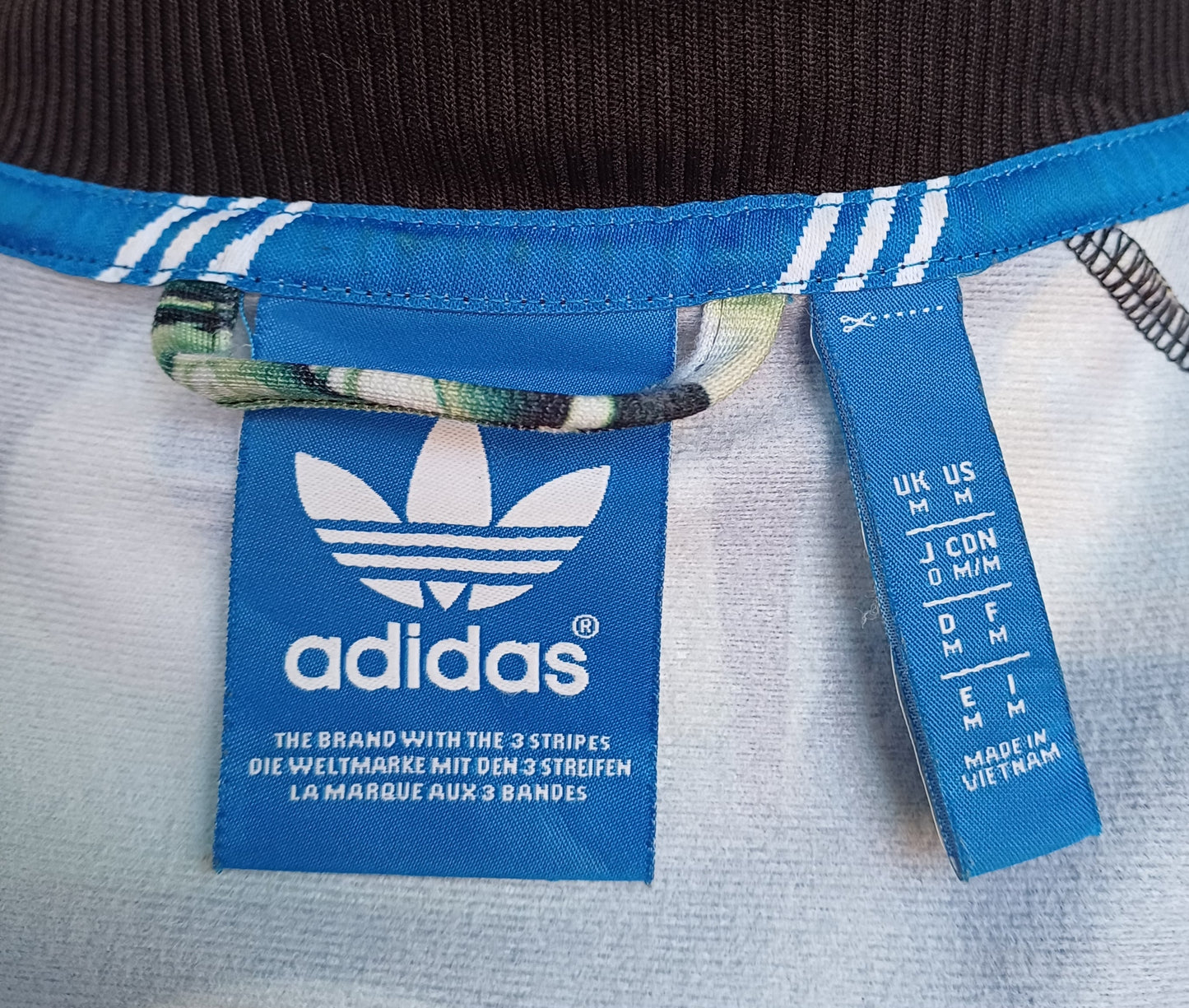 Adidas Originals All Over Print Heel Track Top Jacket Mens M
