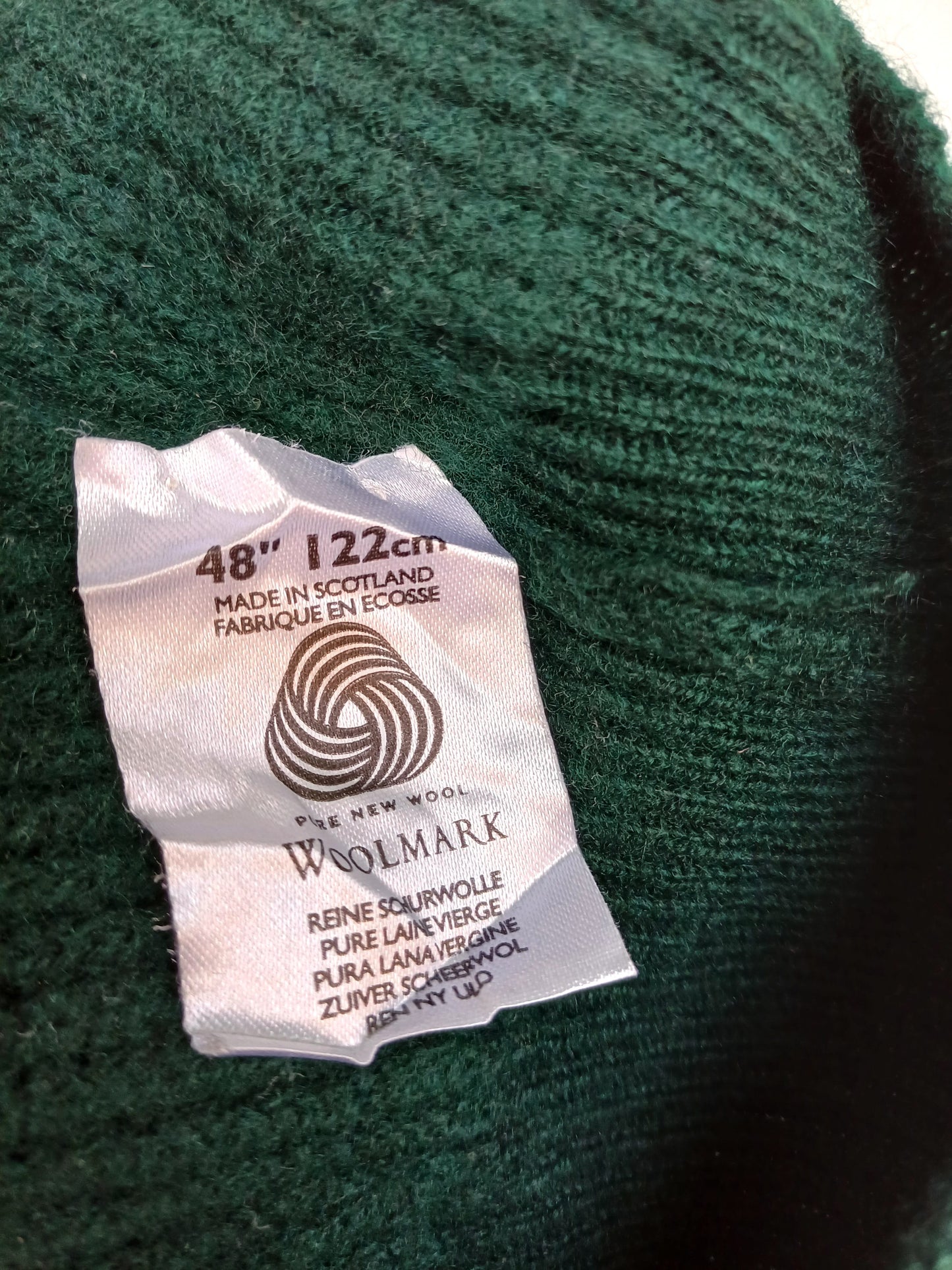 Vintage Johnstons Lambswool Crew Neck Sweater Mens 2XL