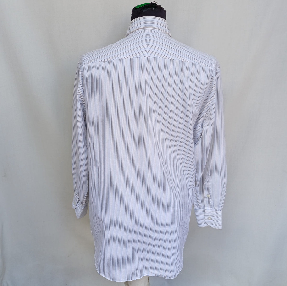 Lanvin Paris Striped Button-Up Shirt Size 40/Mens M