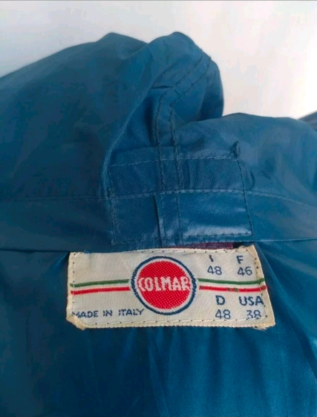 Vintage Colmar Ski Hooded Quilted Down Puffer Jacket Size EU 48/Mens M