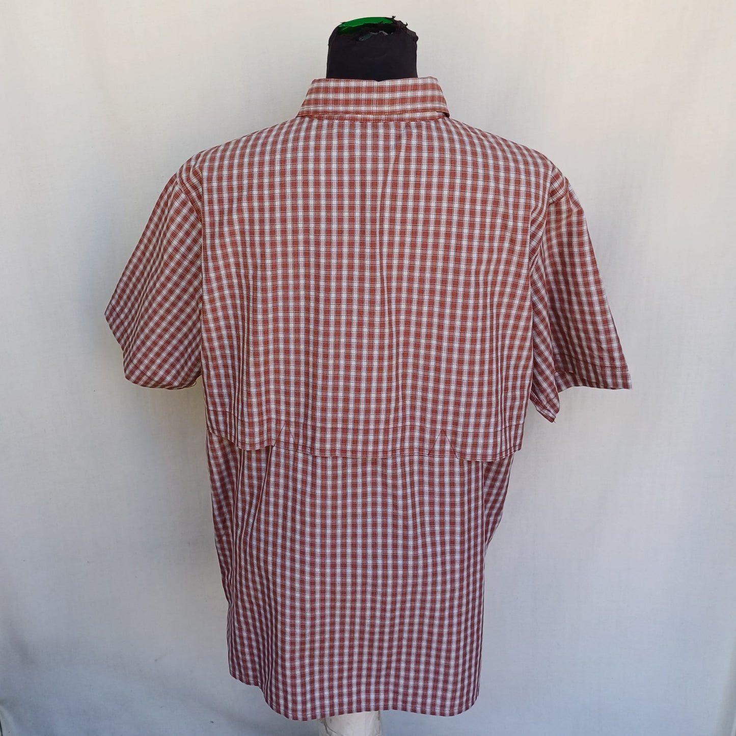 Fjallraven Outdoor Comfort Fit Collin Check Button-Up Shirt Mens XL