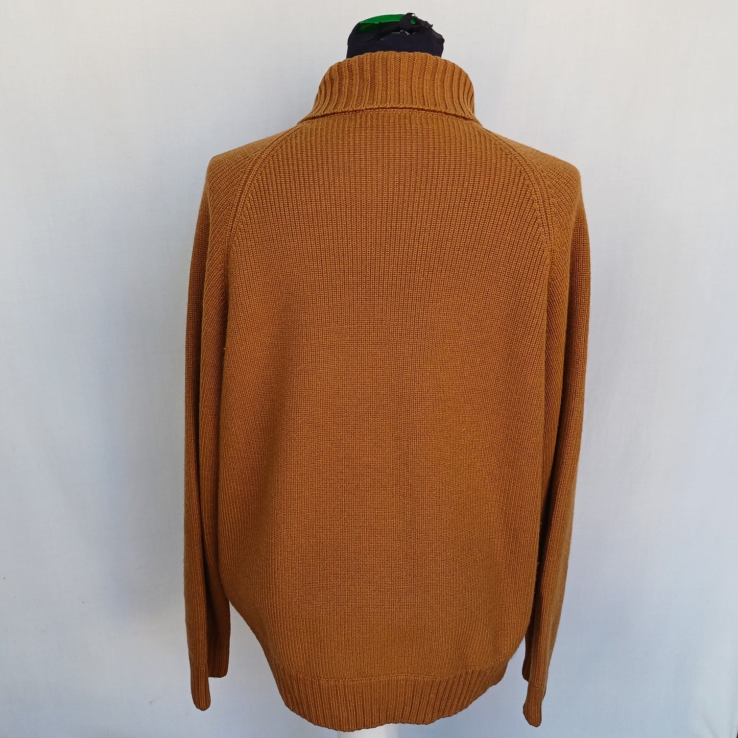 Burberry London Corduroy Wool/Acrylic Zip Cardigan Size 8/Mens XL