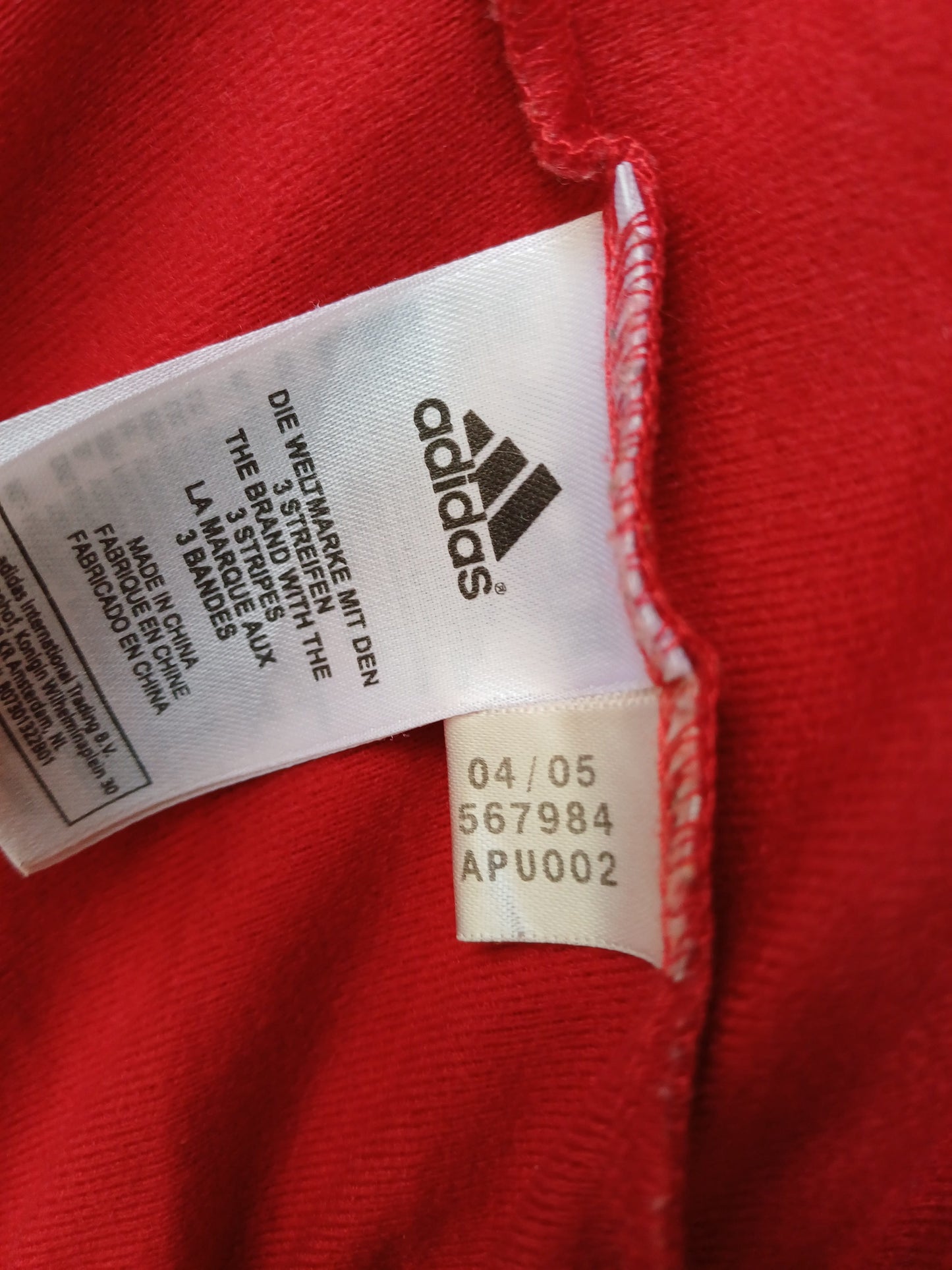 Vintage 2005 Adidas Zip Track Top Jacket Mens L