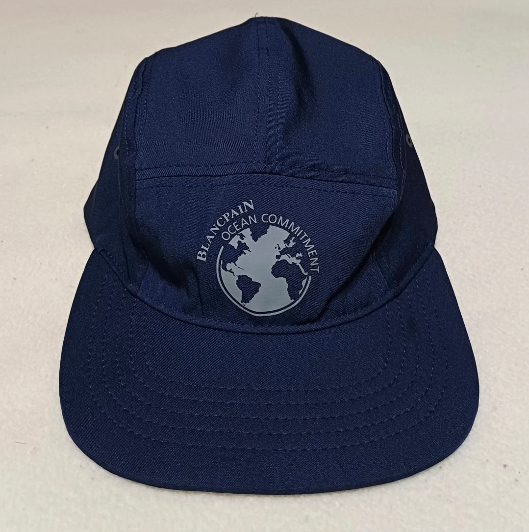 Blancpain Watch Ocean Commitment Anti UV 5 Panel Cap One Size Adjustable