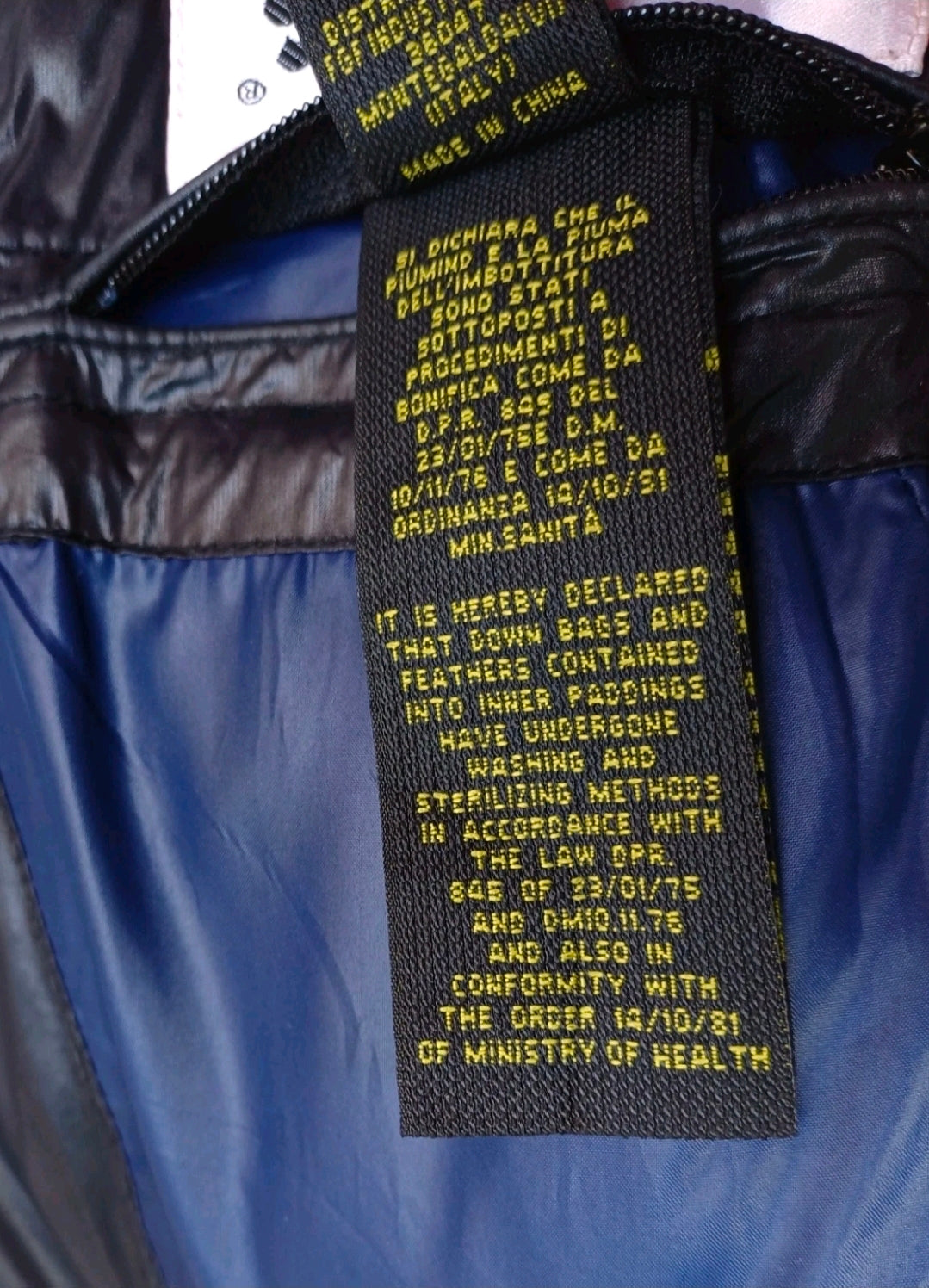 Blauer USA Womens Zip/Button Raccoon Fur Quilted Down Puffer Jacket Size XS