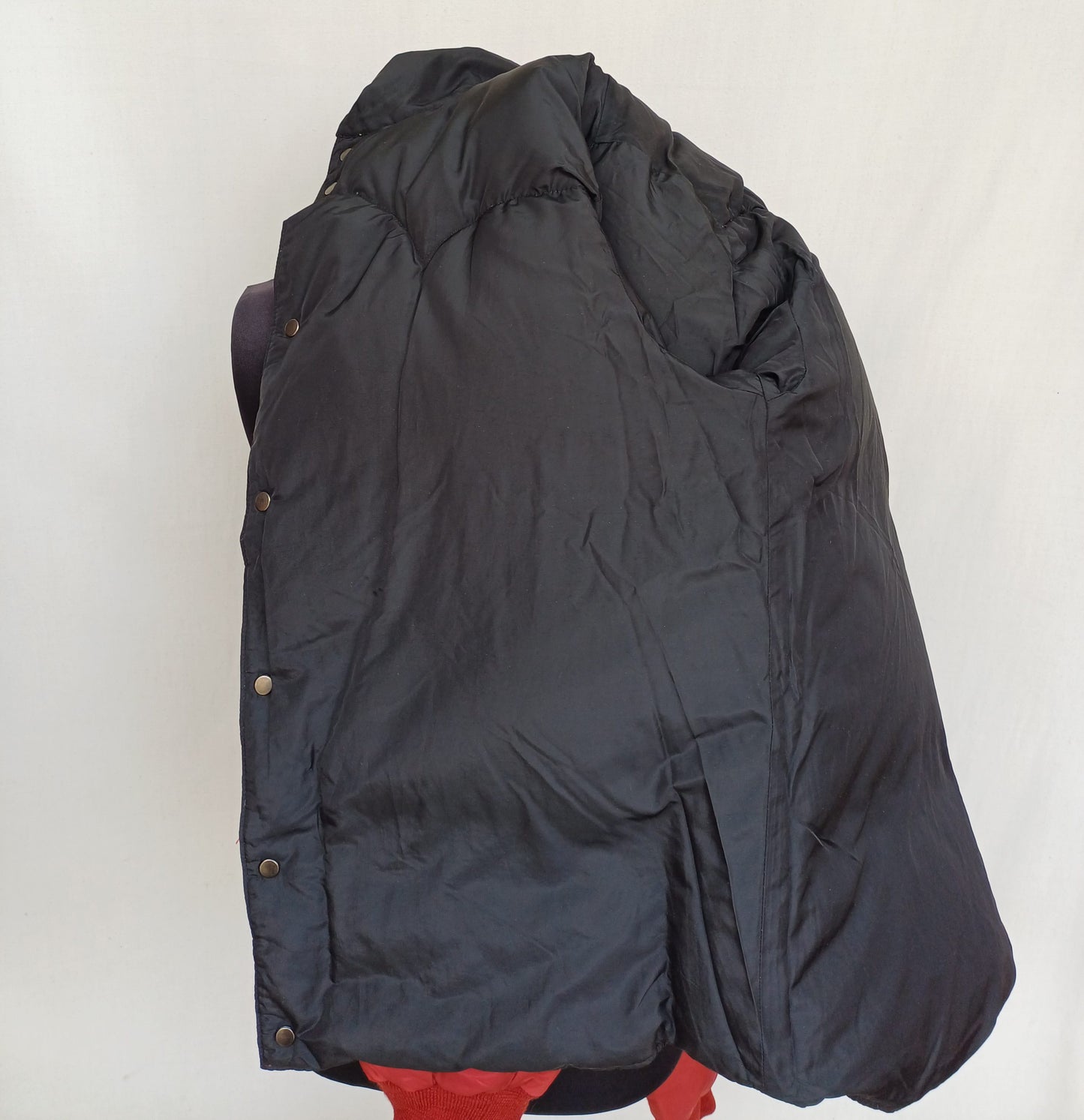 Vintage Double Ralph Lauren RRL Leather Quilted Down Puffer Jacket Mens S