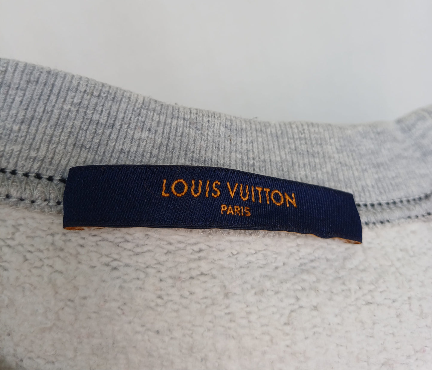 Louis Vuitton Peace & Love Crew Neck Cotton Sweatshirt Mens M