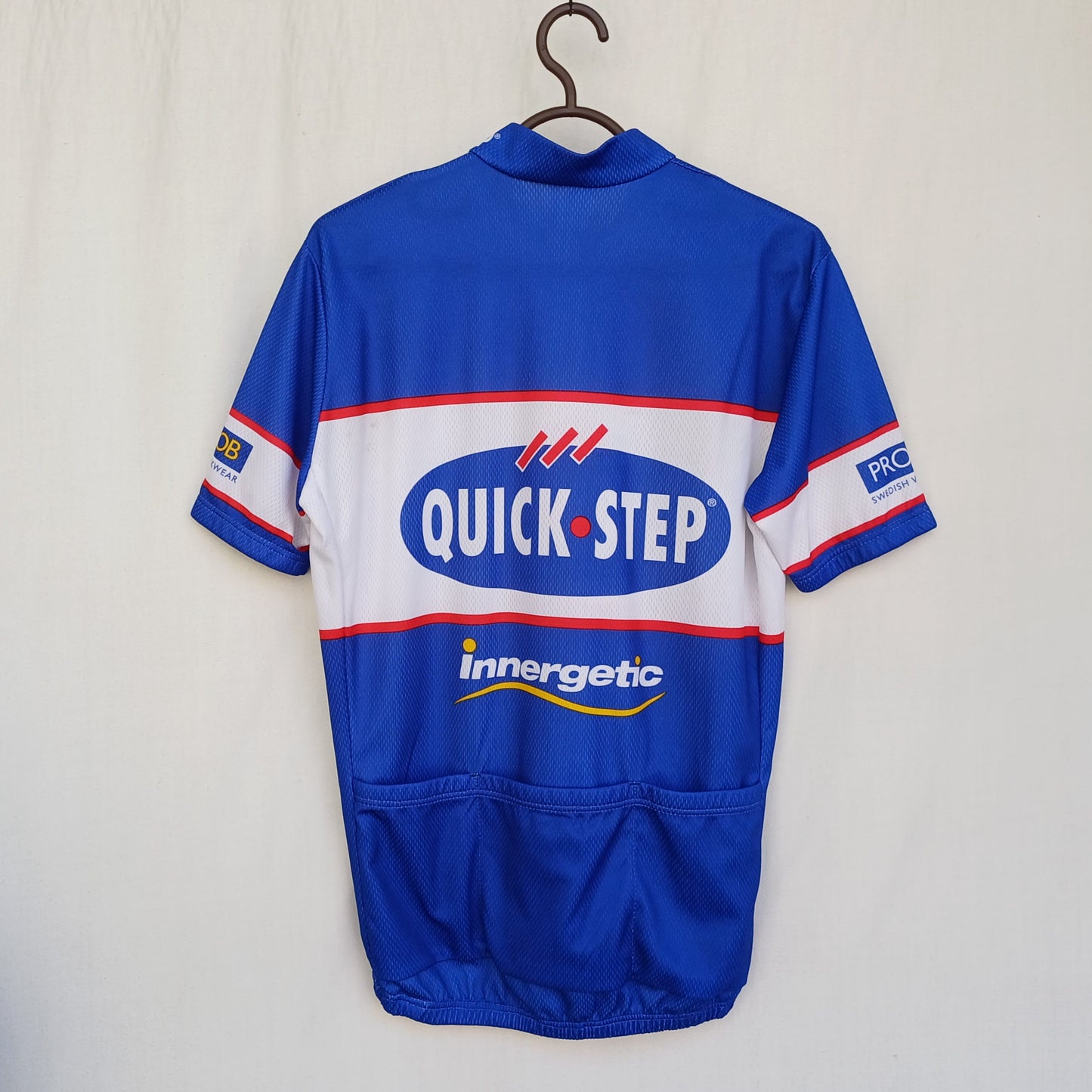 Vintage Quick Step Vermarc Short Sleeve Cycling Jersey Mens L